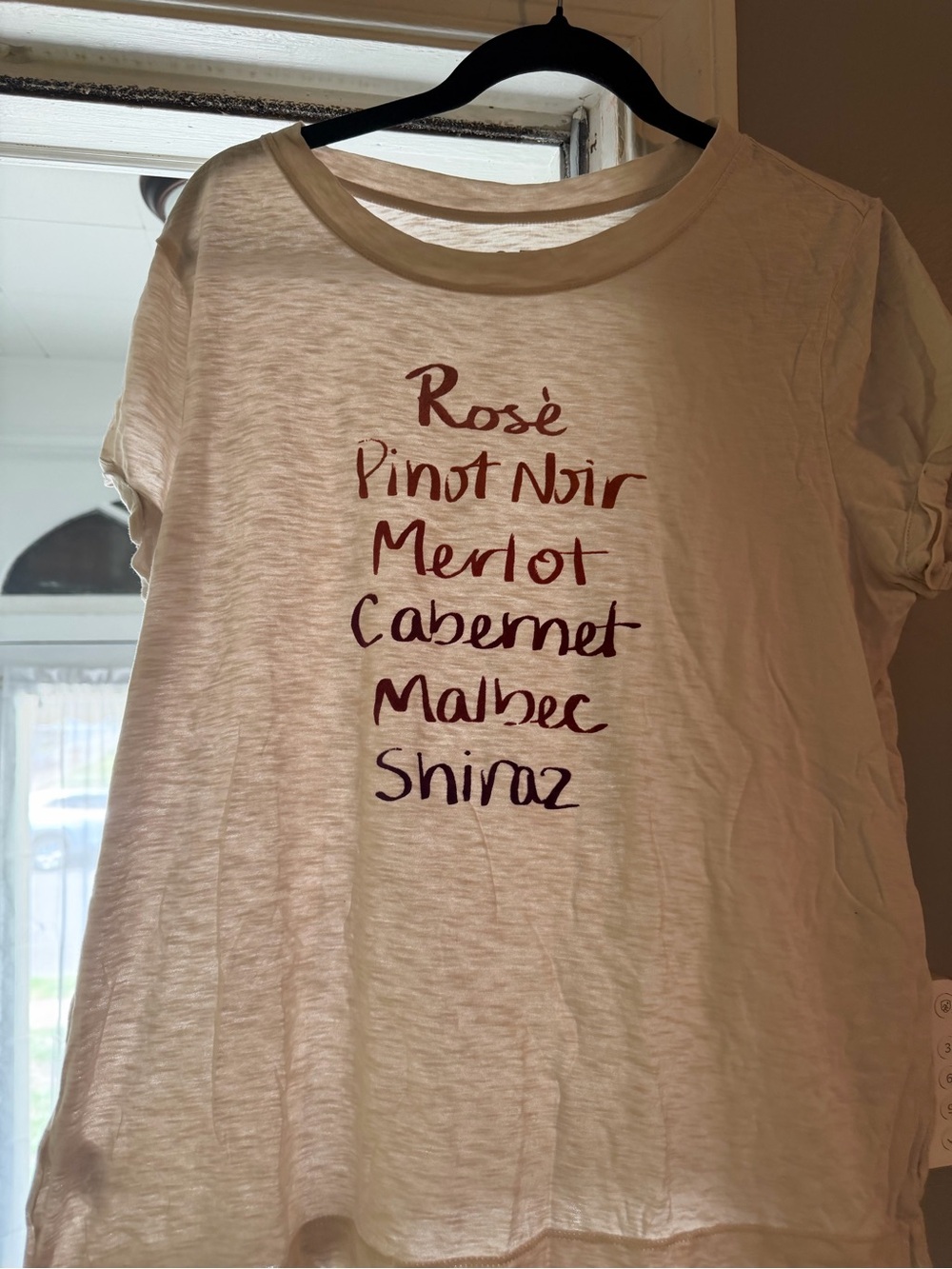 LOFT Soft Beige Crewneck Tee